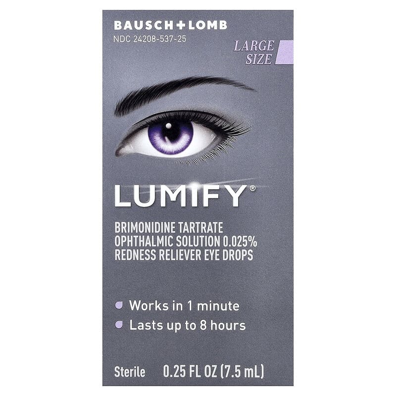 Lumify® Redness Reliever Oogdruppels – Snelle Roodheidsvermindering (7,5 ml)