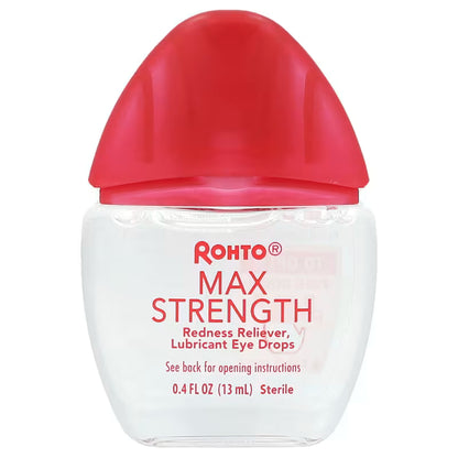Rohto® Cooling Eye Drops Max Strength Oogdruppels – Extra Sterke Roodheidsverlichting (13 ml)