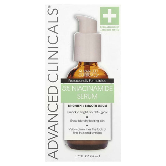 Advanced Clinicals® 5% Niacinamide Serum (52 ml)